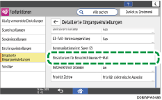 Abbildung Bedienfeld-Display