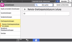 Abbildung Bedienfeld-Display