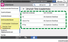 Abbildung Bedienfeld-Display