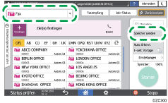 Abbildung Bedienfeld-Display