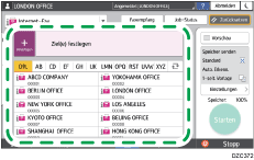 Abbildung Bedienfeld-Display