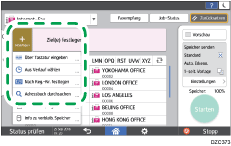 Abbildung Bedienfeld-Display