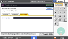 Abbildung Bedienfeld-Display
