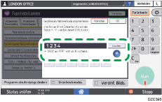 Abbildung Bedienfeld-Display