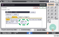 Abbildung Bedienfeld-Display