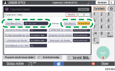 Abbildung Bedienfeld-Display