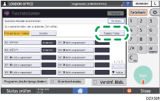 Abbildung Bedienfeld-Display