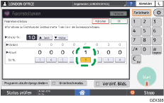 Abbildung Bedienfeld-Display