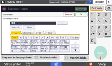Abbildung Bedienfeld-Display