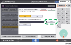 Abbildung Bedienfeld-Display