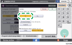 Abbildung Bedienfeld-Display