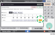 Abbildung Bedienfeld-Display