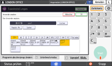 Abbildung Bedienfeld-Display