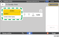 Abbildung Bedienfeld-Display