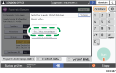 Abbildung Bedienfeld-Display