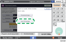 Abbildung Bedienfeld-Display