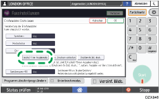 Abbildung Bedienfeld-Display