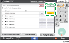 Abbildung Bedienfeld-Display