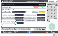 Abbildung Bedienfeld-Display