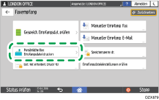 Abbildung Bedienfeld-Display