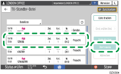 Abbildung Bedienfeld-Display