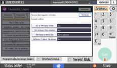 Abbildung Bedienfeld-Display
