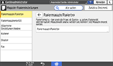 Abbildung Bedienfeld-Display