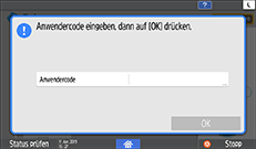 Abbildung Bedienfeld-Display