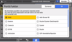 Abbildung Bedienfeld-Display