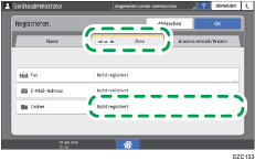 Abbildung Bedienfeld-Display