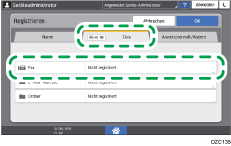 Abbildung Bedienfeld-Display