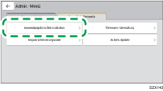 Abbildung Bedienfeld-Display