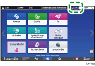 Abbildung Bedienfeld-Display