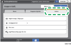 Abbildung Bedienfeld-Display