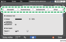 Abbildung Bedienfeld-Display
