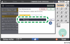 Abbildung Bedienfeld-Display