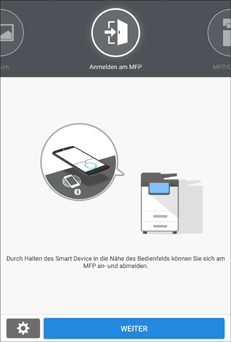 Abbildung Anwendungsbildschirm
