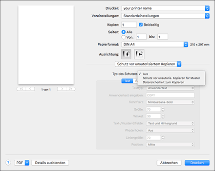 Abbildung Treiberbildschirm