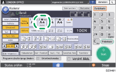 Abbildung Betriebssystembildschirm