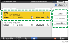 Abbildung Bedienfeld-Display