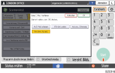 Abbildung Bedienfeld-Display