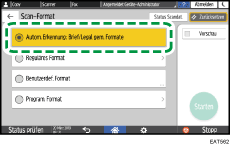 Abbildung Bedienfeld-Display