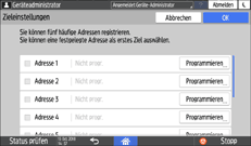 Abbildung Bedienfeld-Display