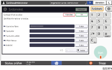 Abbildung Bedienfeld-Display