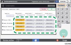 Abbildung Bedienfeld-Display