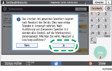 Abbildung Bedienfeld-Display