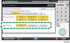 Abbildung Bedienfeld-Display