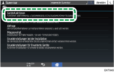 Abbildung Bedienfeld-Display