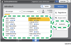 Abbildung Bedienfeld-Display