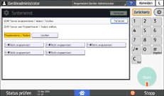 Abbildung Bedienfeld-Display